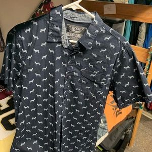 Shirt sleeve, button up